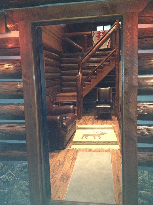 Inside the cabin