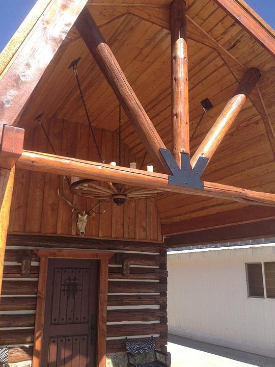 Cabin entrance