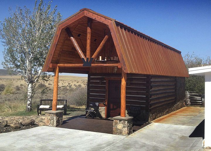 The log cabin