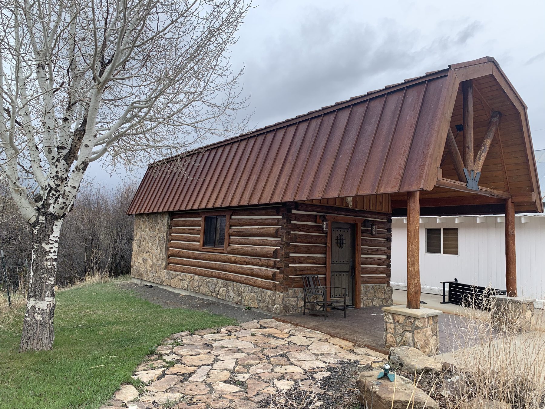 Cabin and grounds